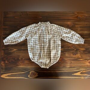 The Simple Folk- The Gingham Bodysuit